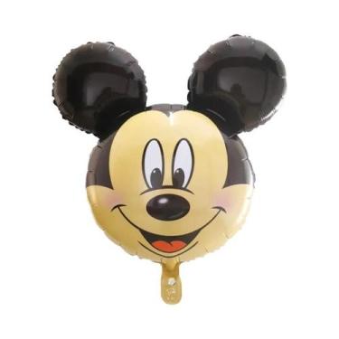 Imagem de Balões De Folha Disney Mickey E Minnie Mouse Para Chá De Bebê E Decora