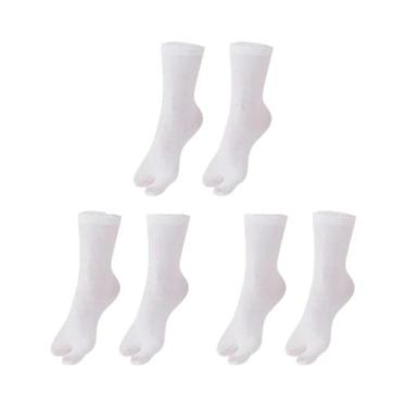 Imagem de Meias De Algodão Unissex Estilo Japonês Kimono Flip Flop Sandal Tabi G