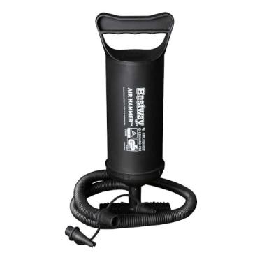 Imagem de Bestway, Bomba de ar manual 30 cm para Infláveis com 3 Bicos Adaptáveis