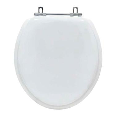 Imagem de Acento Sanitário Almofadado Convencional Oval Branco para Vaso Deca