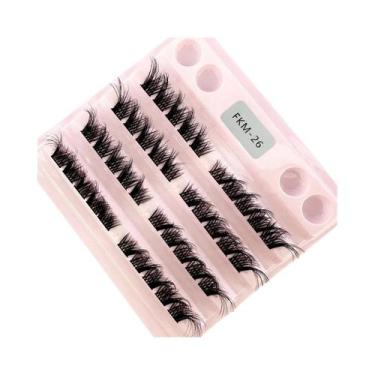 Imagem de Extensões De Cílios 3D Naturais De Visón E Raposa, Cachos Individuais 