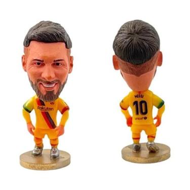 Imagem de Ornamento de figura estrela Messi C Ronaldo, boneca De Bruyne van Dijk