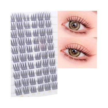 Imagem de Cílios Postiços Grandes E Naturais Com Efeito De Girassol, Faixa Trans