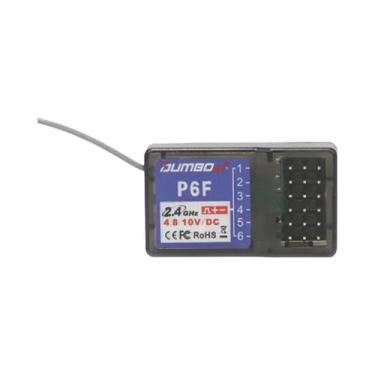 Imagem de Receptor Mini 4CH 6CH 10CH 2.4G 48-10V Para Transmissor X6 DDF-350 Car