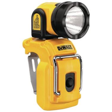 Imagem de Lanterna LED Luz de Trabalho 12V MAX com Imã Poderoso e Cabeça Giratória 360, DEWALT DCL510, Amarelo