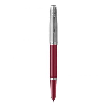Imagem de Caneta Tinteiro com Escrita Suave Ponta Média e Estojo, PARKER 2123496, Vermelho
