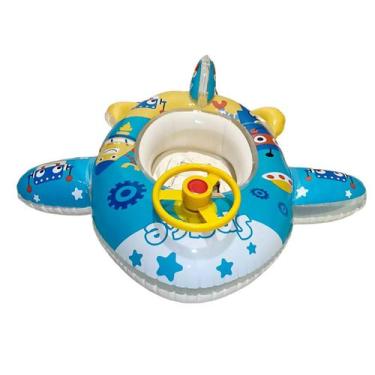 Imagem de Boia Infantil Inflavel Piscina Criança Bote Bebe Volante - Lirena Baby