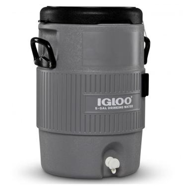 Imagem de Cooler Térmico para Bebidas 18 L com Dispensador e Porta Copos, IGLOO, Cinza