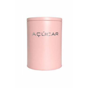 Imagem de Pote Para Açucar Com Tampa Hermética Rosa Nude