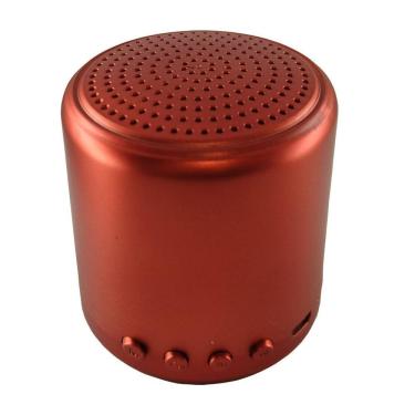 Imagem de Caixa Som Bluetooth Portátil Littlefun Inpods 7Cm Vermelho