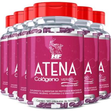 Imagem de 6x Atena Colageno Verisol Hf Suplements 500mg 120caps