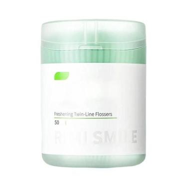 Imagem de Palitos De Fio Dental Descartáveis Para Limpeza Interdentária Higiene 