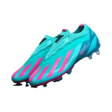 Imagem de Chuteiras De Futebol Masculinas Respiráveis Para Campo Com Travas Long