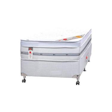Imagem de Cama Box + Colchão Castor Solteiro Niponpedic One Face 88x188x60cm - C