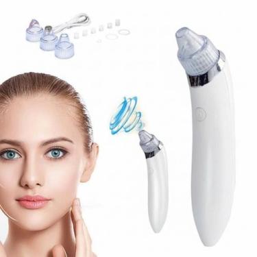 Imagem de Removedor de Cravos e Espinhas Elétrico Sucção a Vácuo USB Aparelho de