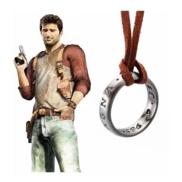 Imagem de Anel Colar Nathan Drake Uncharted - Geek Marketplace, Marrom