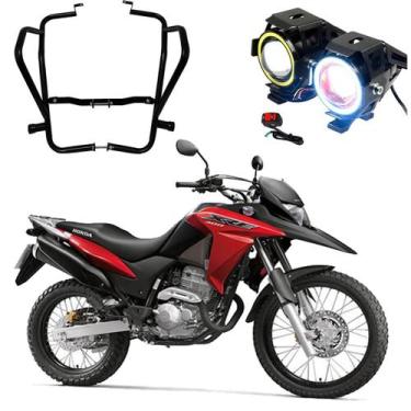 Imagem de Kit Protetor Carenagem + U7 Angel Eye Honda XRE 300 2009 2010 2011 201