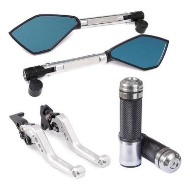 Imagem de Manopla Retrovisor Manete Fazer 150 Ubs Factor 150 Ubs Todas - Stark R