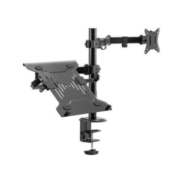 Imagem de Suporte Articulado Para Monitor e Notebook Fortrek FK 485S