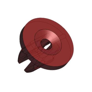 Imagem de Bucha Fixação Farol Grelha Churrasqueira Parachoque Dianteiro e Trasei