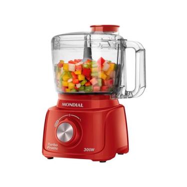 Imagem de Mini Processador Turbo Pratic Mondial MP-16-R 60HZ 127V