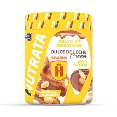 Imagem de Pasta de Amendoim com Whey - 600g Dulce de Leche Crunch - Nutrata