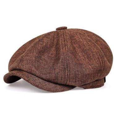 Imagem de Boina OEM Espinha de Peixe Shelby Inglesa Peaky Blinders Poliéster Aju