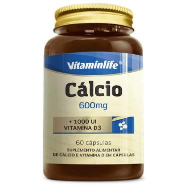Imagem de Cálcio + Vitamina D3 - 60 Cápsulas - VitaminLife