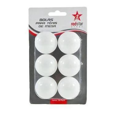 Imagem de Kit Bolinhas para Ping Pong Tênis De Mesa 4cm C/6 unidades - ROCIE
