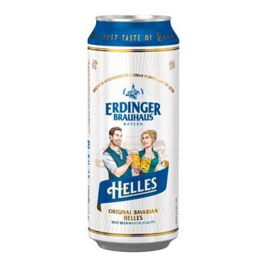 Imagem de Cerveja erdinger helles lata 500ml