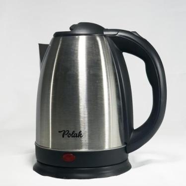 Imagem de Chaleira Elétrica de Café Jarra Térmica Base Removível Inox 2 L 110V -