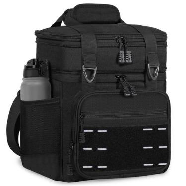 Imagem de Lancheira térmica TENKIST Tactical Isolated 16L preta