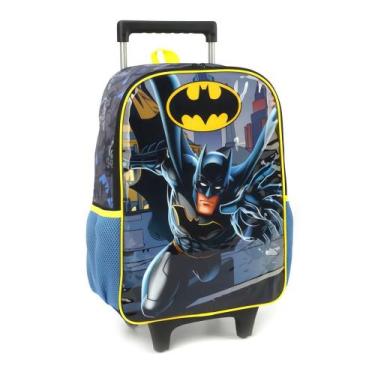 Imagem de Mochila escolar de rodinha batman - Luxcel