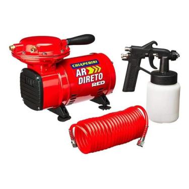 Imagem de Compressor De Ar Direto Portátil 1.3 Hp Red Chiaperini