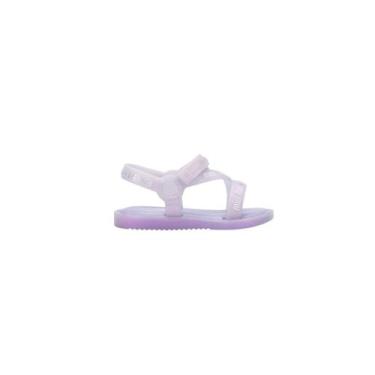Imagem de Sandália mini melissa stripes m lover bb 35955, Lilás, 26/27