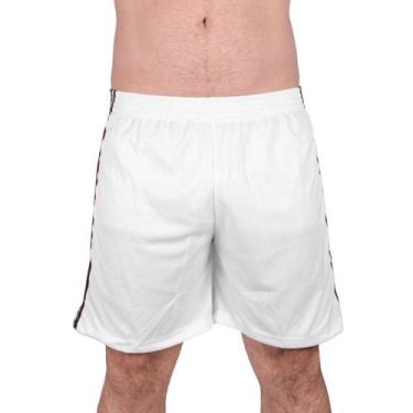 Imagem de Short I Sport Listras Futebol Branco, M