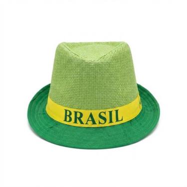 Imagem de 6UN Chapéu Malandrinho Brasil Verde Festa Junina Copa 2026 - Senhor Pr