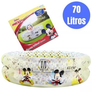 Imagem de Piscina Infantil 70 Litros 75x22cm Mickey EtiToys