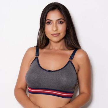 Imagem de Top Sem Bojo - Inspiração Lingerie, Viés vinho, Mescla, P
