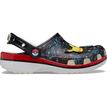 Imagem de Sandália crocs classic pokémon print clog t multi, 22, Multi