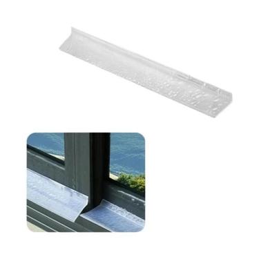Imagem de Fita Adesiva Transparente Impermeável Para Vedação De Janelas, Portas 