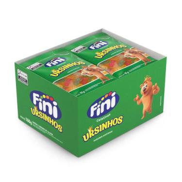 Imagem de Bala de Gelatina Ursinhos Mini Fini 12 pacotes de 15g cada