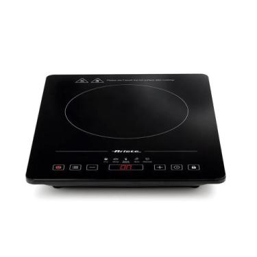 Imagem de Cooktop Indução Portátil 1 Boca Touch 1200W Preto Ariete 127V, 110V