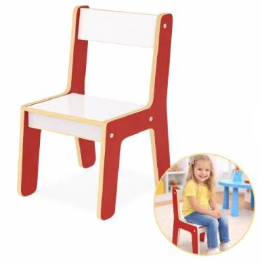 Imagem de Cadeirinha infantil de madeira motessori multiuso c encosto - Yeet