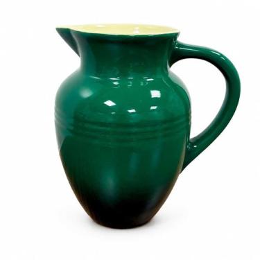 Imagem de Jarra de Cerâmica 1L Verde Degrade Linha In Casa BTC