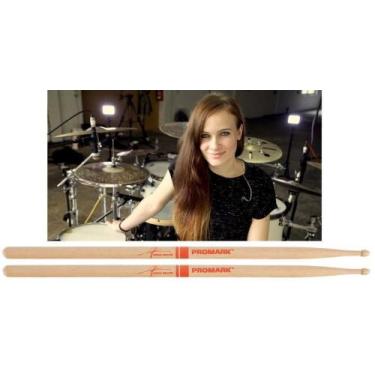 Imagem de Baqueta Promark Signature Anika Nilles RBANW Padrão entre 7A e 5A em H