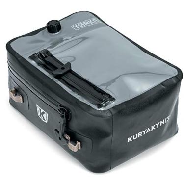 Imagem de Kuryakyn 5172 Tørke Bolsa para tanque seca 7L: bolsa transparente à prova d'água com base magnética de alta resistência e kit de alça