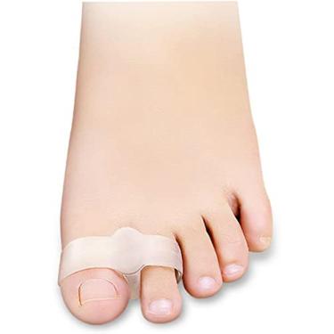 Imagem de Cuidados com os pés Hallux Valgus Double Ring Silicone Toe Separador Uso diário Elitzia ETFT018 (L)