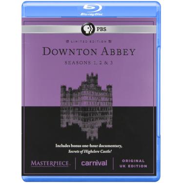 Imagem de Masterpiece Classic Downton Abbey Season 1 2 and 3 ( Blue Ray) [Blu-ray]