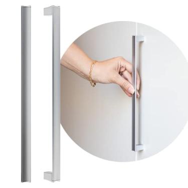 Imagem de Puxador De Porta Guarda Roupa Escritório Gavetao 256mm Space (Cromado)